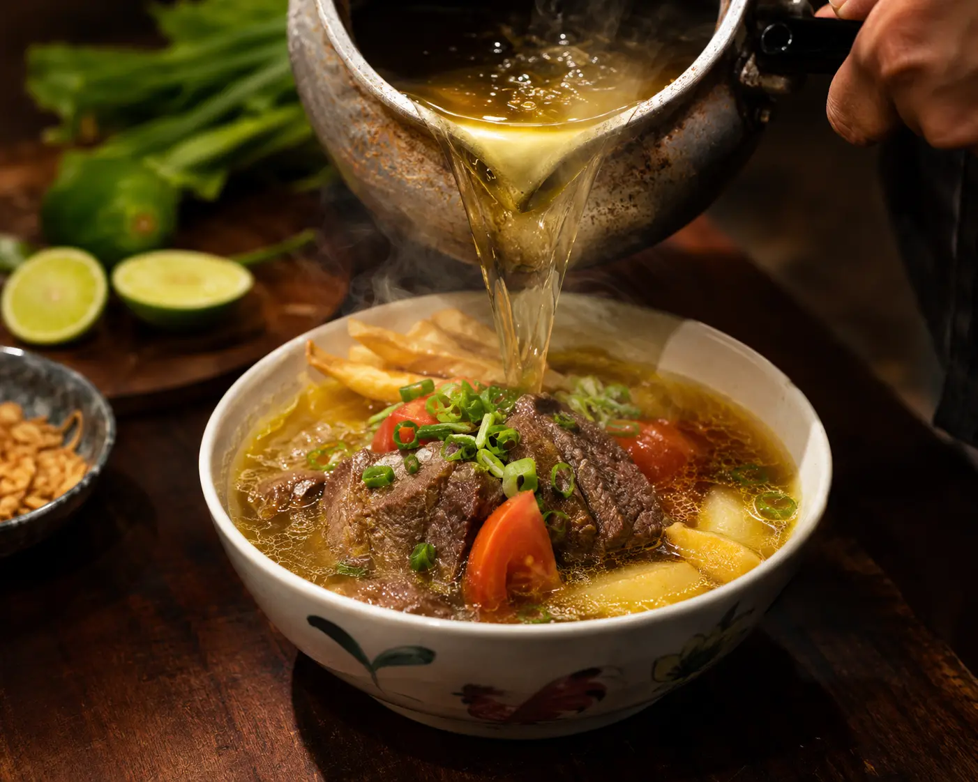 Resep Soto Daging Sapi Empuk (Bening dan Betawi) + Tips Pilih Daging