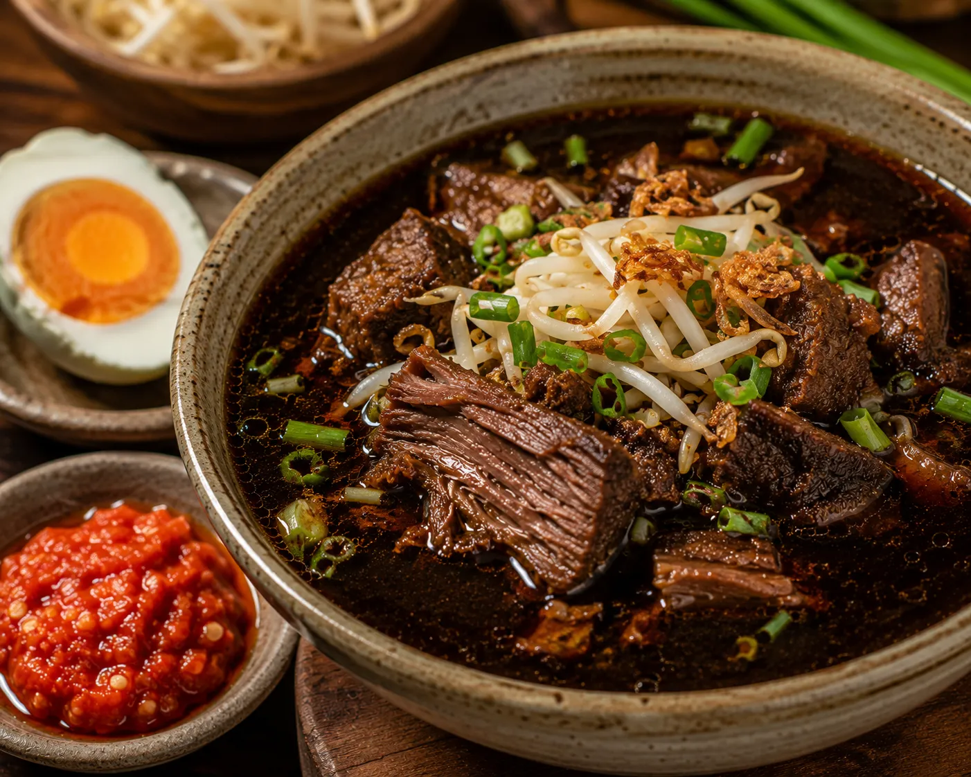Resep Rawon Daging Sapi Khas Jawa Timur Empuk & Kuah Hitam Gurih