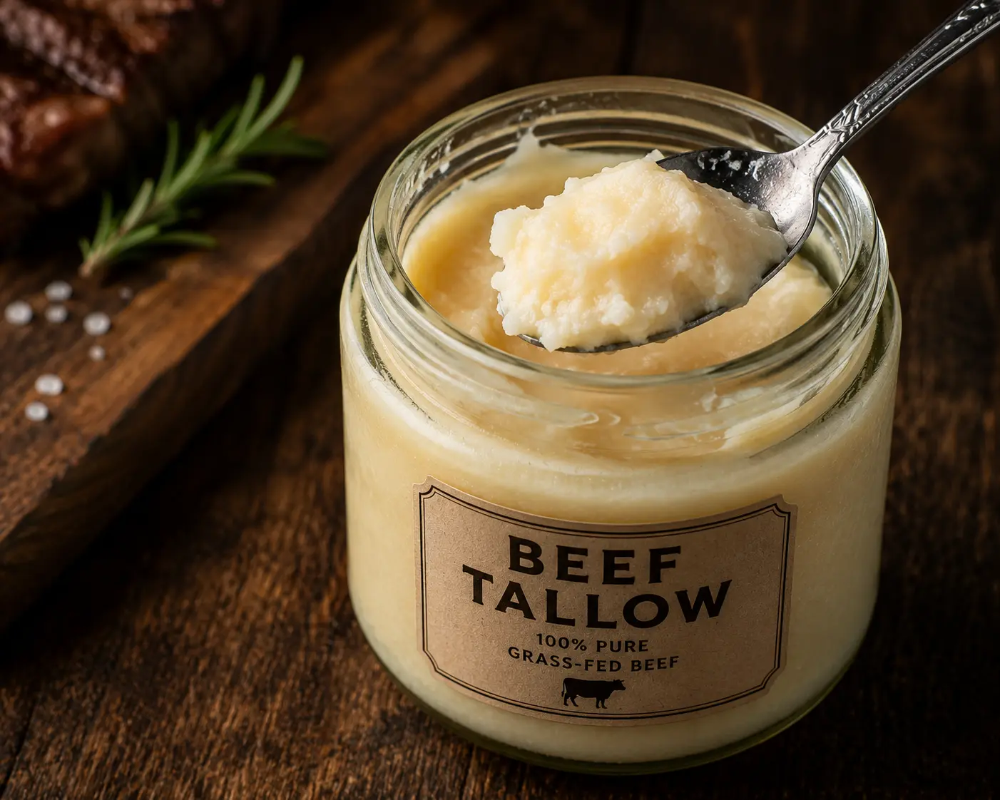 Beef Tallow Adalah Apa? Lemak Sapi Rendered untuk Masak Steak